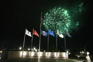 Fireworks go off at Honor America event College of the Ozarks 